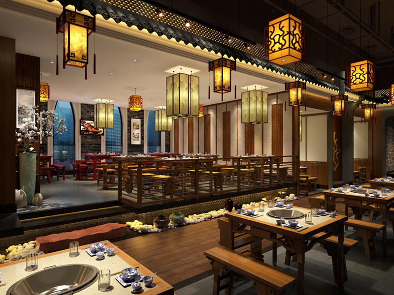 火鍋店裝修搭配上面顏色能令顧客有食欲？