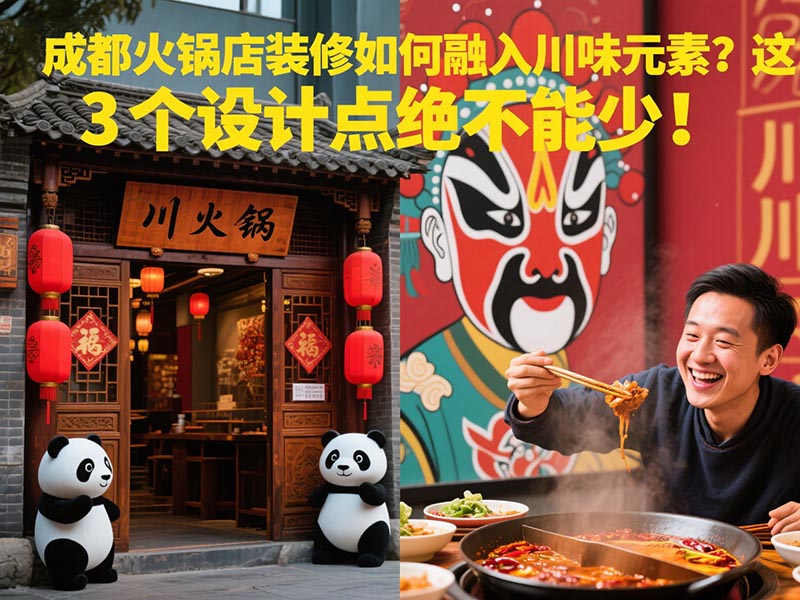 成都火鍋店裝修如何融入川味元素？這 3 個(gè)設(shè)計(jì)點(diǎn)絕不能少！