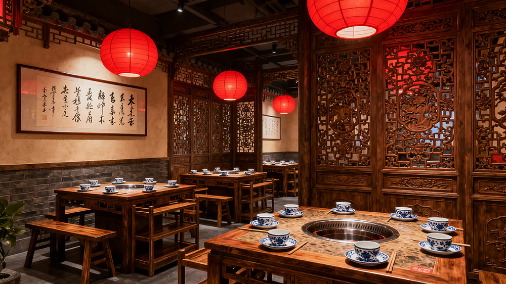 火鍋店中式裝修一平米大概要多少錢？全解析來了！