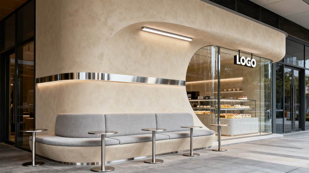 第4張蛋糕店門(mén)頭裝修設(shè)計(jì)效果圖